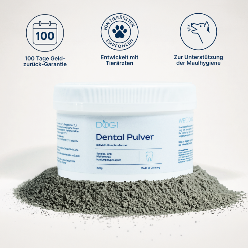 DOG1 Dental Pulver Verpackung