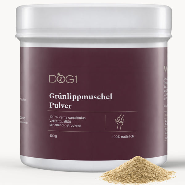 Grünlippmuschel Pulver