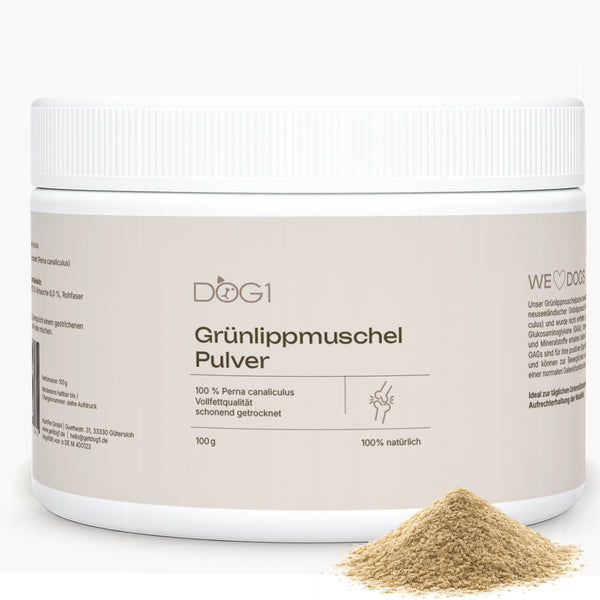 Grünlippmuschel Pulver