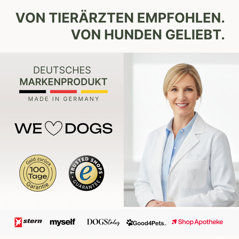 DOG1 Qualitätsversprechen: 100 Tage Garantie, Trusted Shops 5.0 und HACCP-zertifiziert