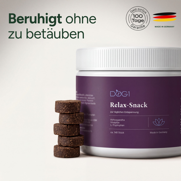 DOG1 Relax Snack – Beruhigt ohne zu betäuben