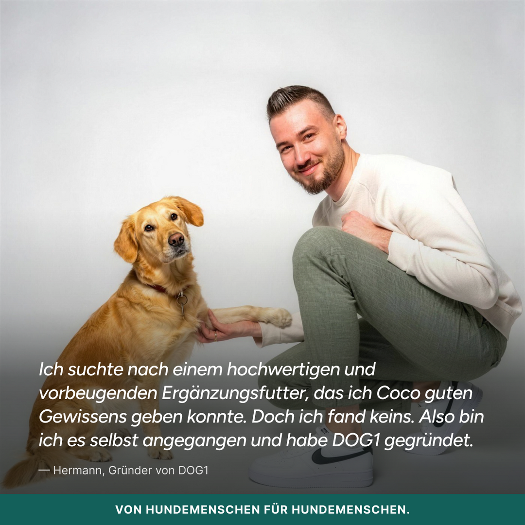 Von Hundemenschen für Hundemenschen – Gründer Hermann